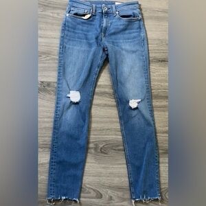 Rag & Bone Cate Mid Rise Ankle Skinny Jeans